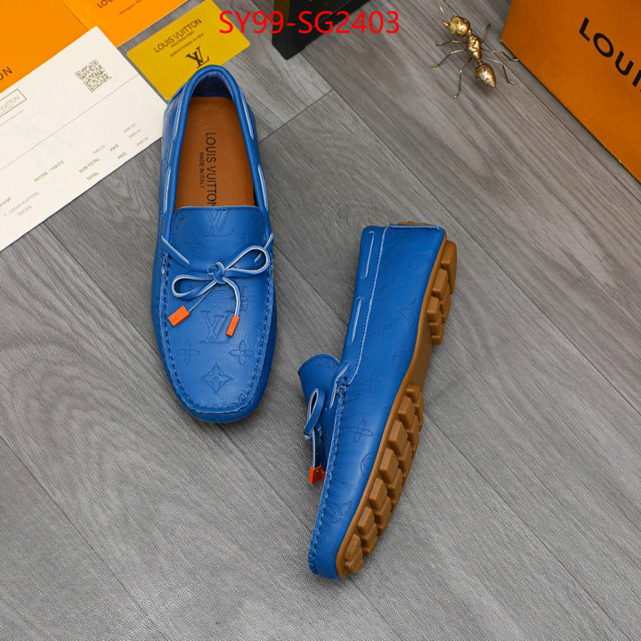 Men Shoes-LV designer fake ID: SG2403 $: 99USD