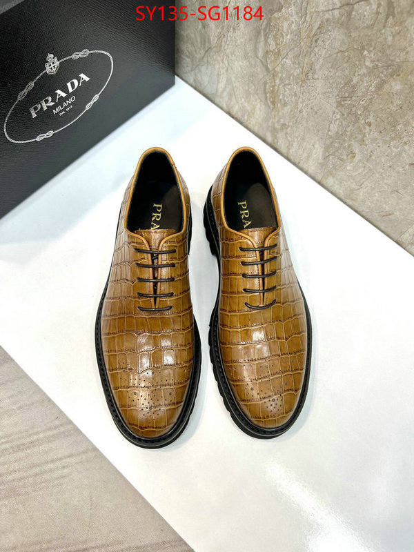 Men shoes-Prada luxury fashion replica designers ID: SG1184 $: 135USD