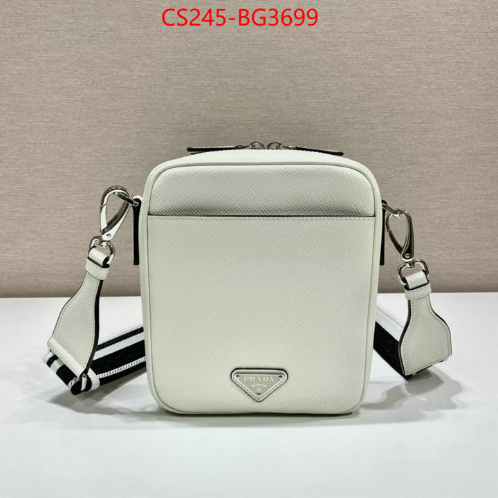 Prada Bags (TOP)-Diagonal- brand designer replica ID: BG3699 $: 245USD