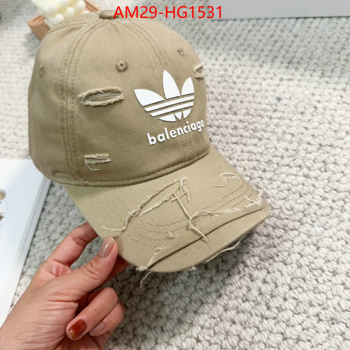 Cap(Hat)-Balenciaga cheap replica designer ID: HG1531 $: 29USD