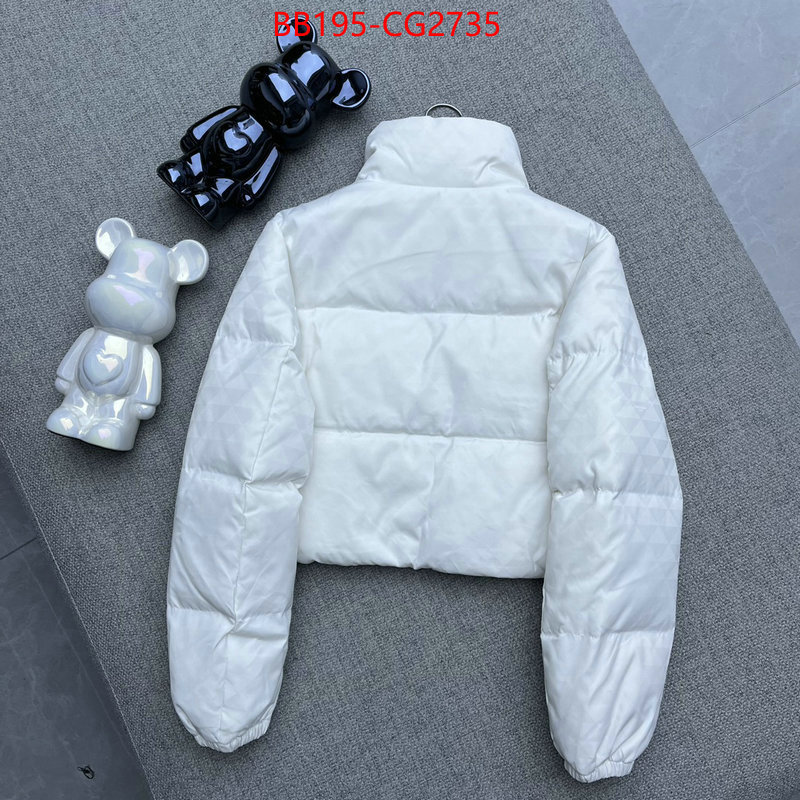 Down jacket Women-Prada buy replica ID: CG2735 $: 195USD