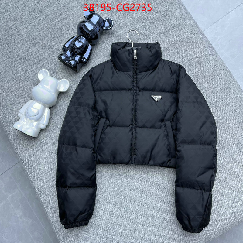 Down jacket Women-Prada buy replica ID: CG2735 $: 195USD