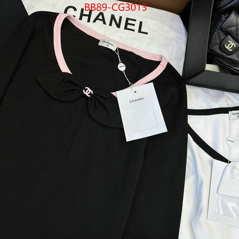 Clothing-Chanel shop the best high quality ID: CG3013 $: 89USD