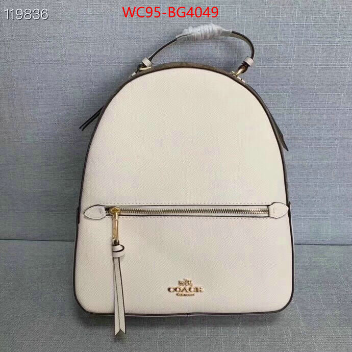 Coach Bags(4A)-Backpack- 7 star replica ID: BG4049 $: 95USD