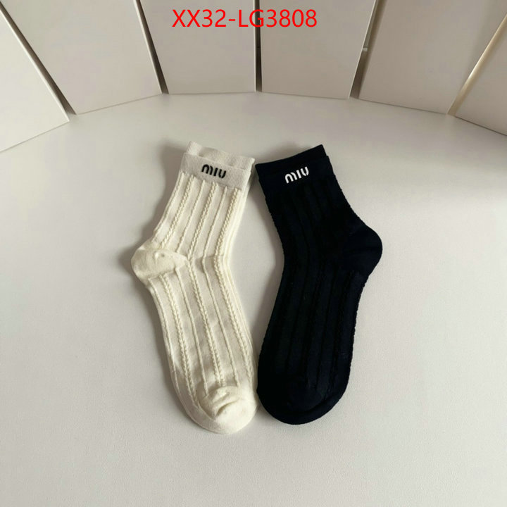 Sock-Miu Miu 7 star collection ID: LG3808 $: 32USD