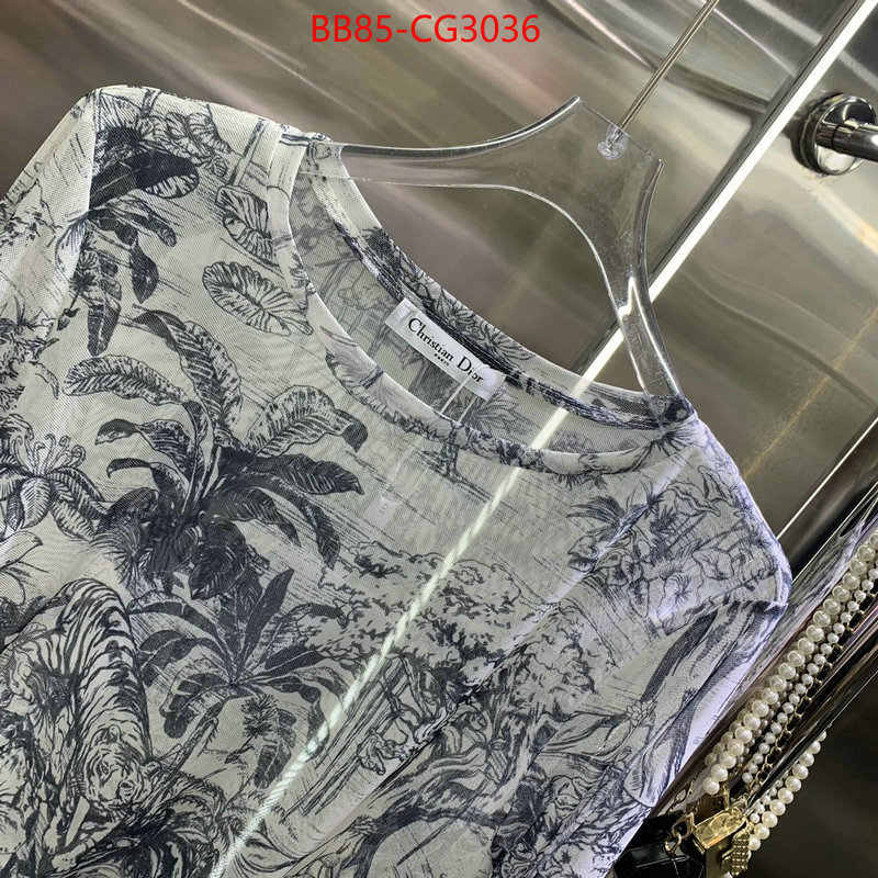 Clothing-Dior top quality website ID: CG3036 $: 85USD