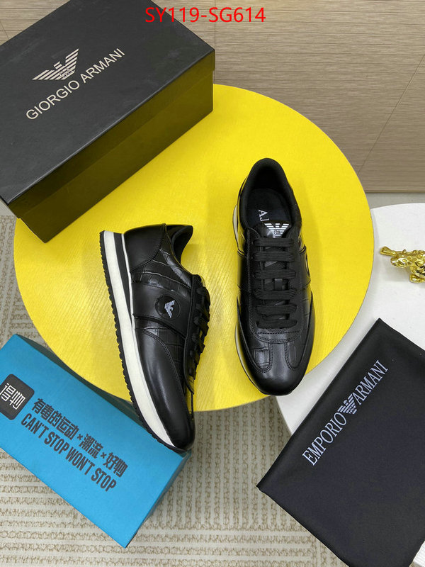 Men shoes-Armani cheap high quality replica ID: SG614 $: 119USD