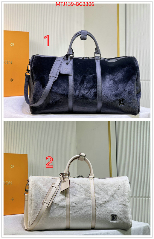 LV Bags(4A)-Keepall BandouliRe 45-50- sell online ID: BG3306 $: 139USD