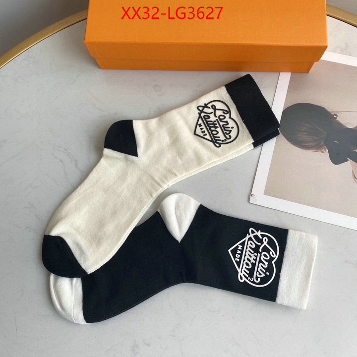 Sock-LV 2023 perfect replica designer ID: LG3627 $: 32USD