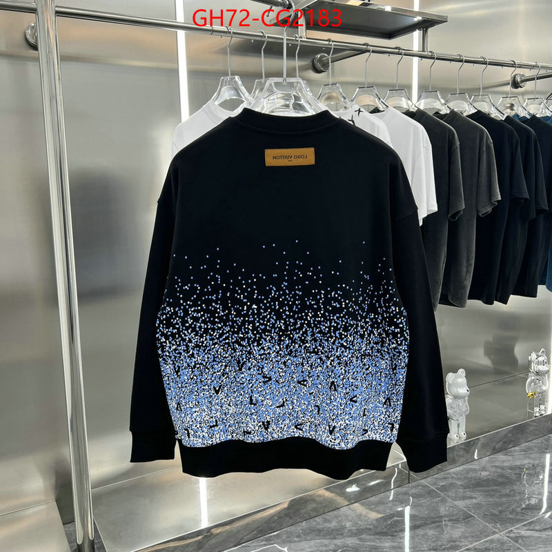 Clothing-LV how to find replica shop ID: CG2183 $: 72USD