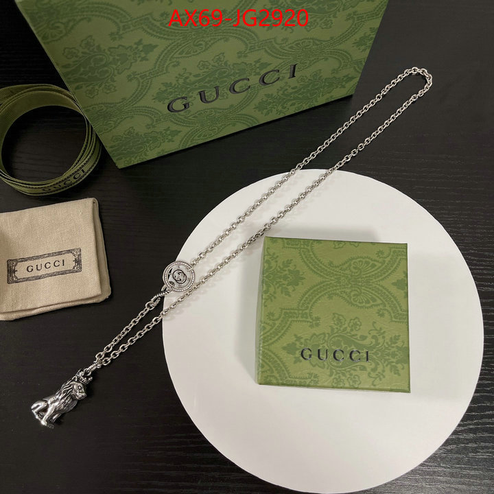 Jewelry-Gucci top ID: JG2920 $: 69USD