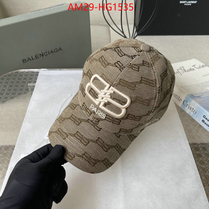 Cap(Hat)-Balenciaga replica online ID: HG1535 $: 29USD