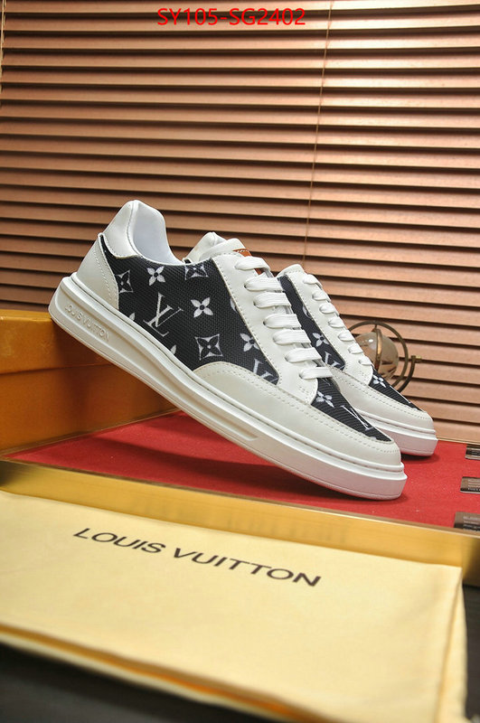 Men Shoes-LV luxury shop ID: SG2402 $: 105USD