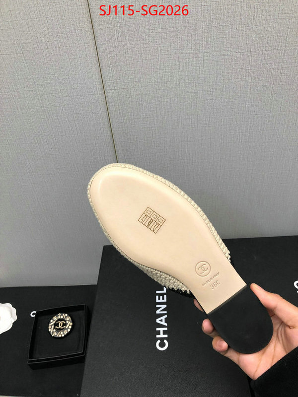 Women Shoes-Chanel the highest quality fake ID: SG2026 $: 115USD