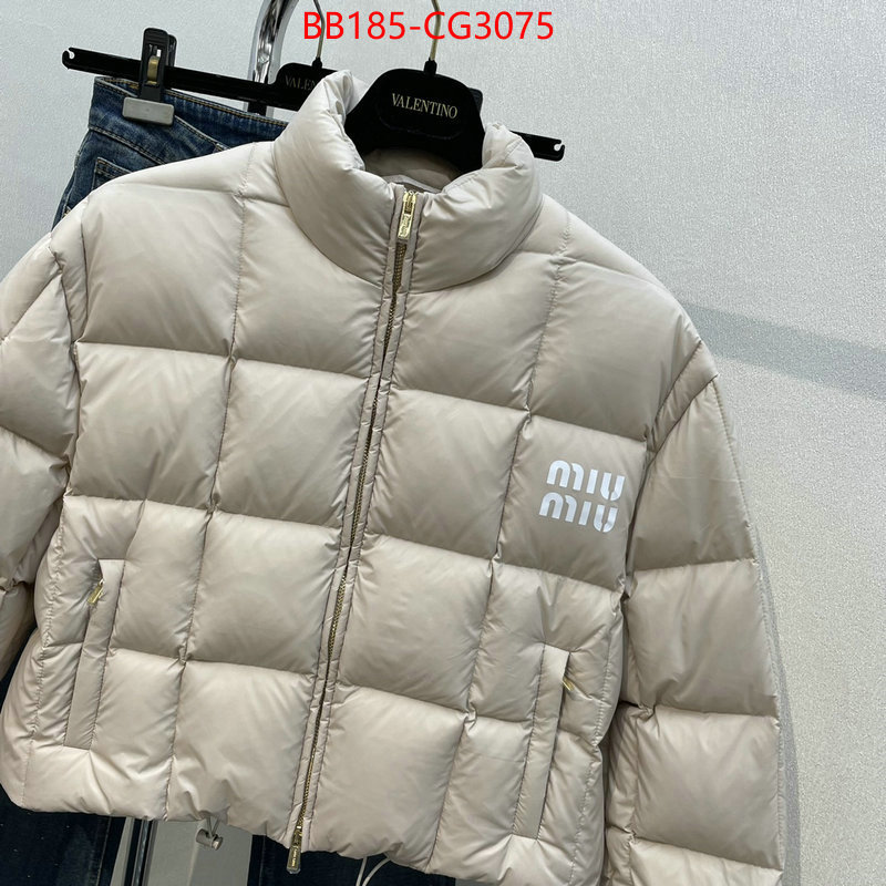 Down jacket Women-Miu Miu best replica 1:1 ID: CG3075 $: 185USD