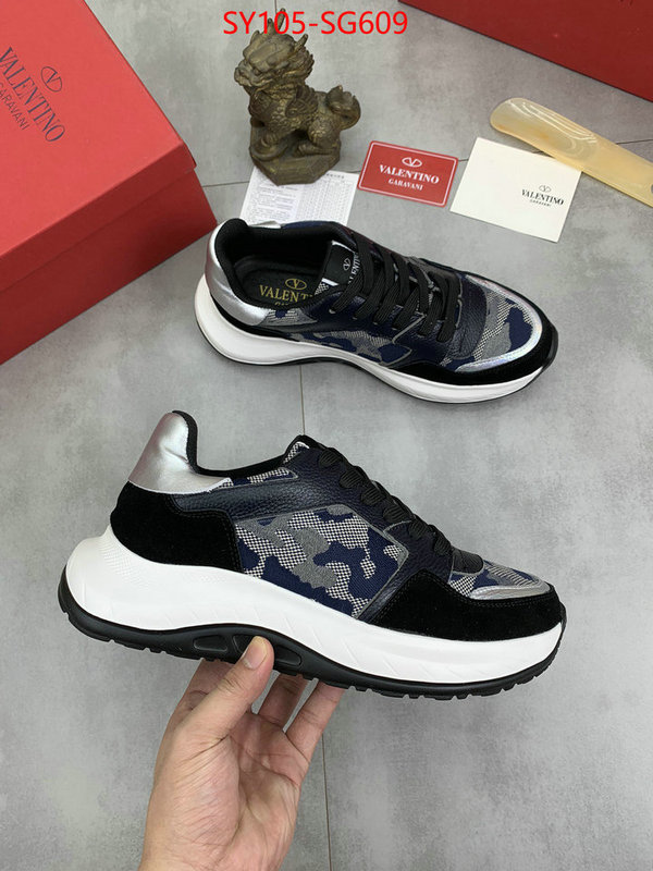 Men Shoes-Valentino replica 1:1 high quality ID: SG609 $: 105USD