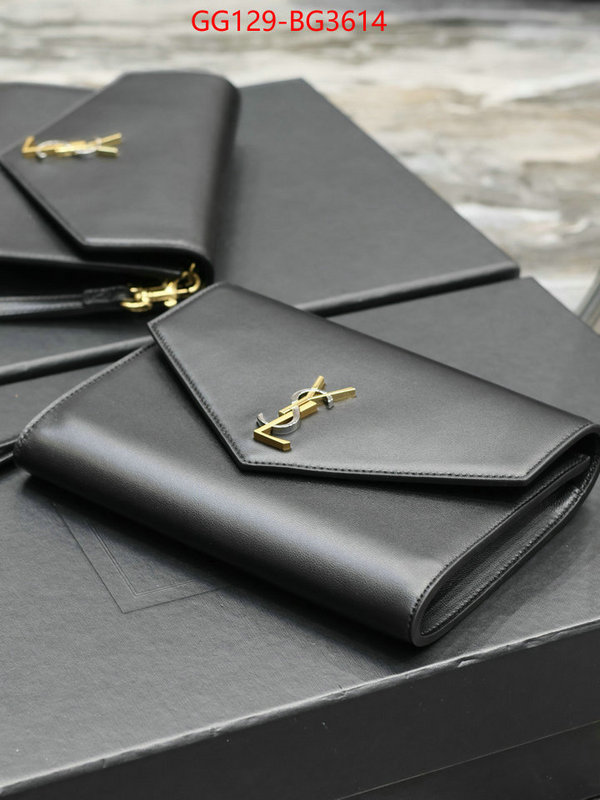 YSL Bags(TOP)-Clutch- high quality happy copy ID: BG3614 $: 129USD