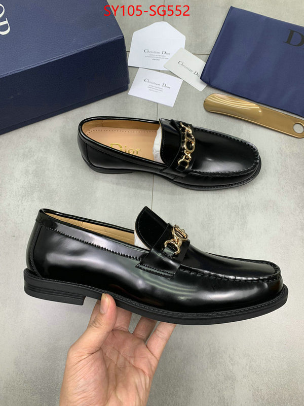 Men shoes-Dior high quality replica designer ID: SG552 $: 105USD