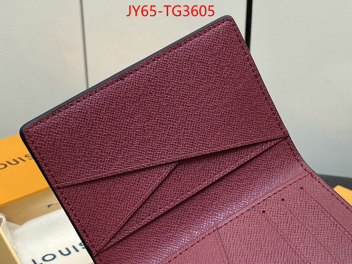 LV Bags(TOP)-Wallet luxury cheap ID: TG3605 $: 65USD