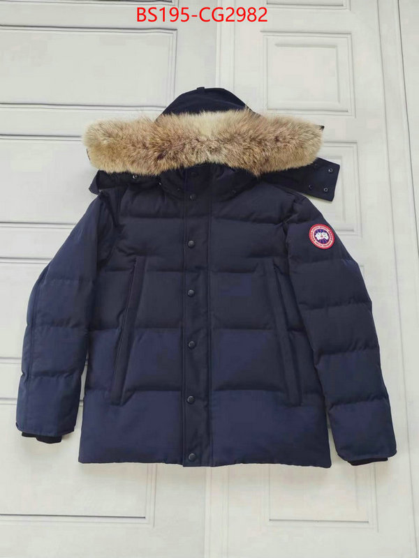 Down jacket Women-Canada Goose top quality ID: CG2982 $: 195USD