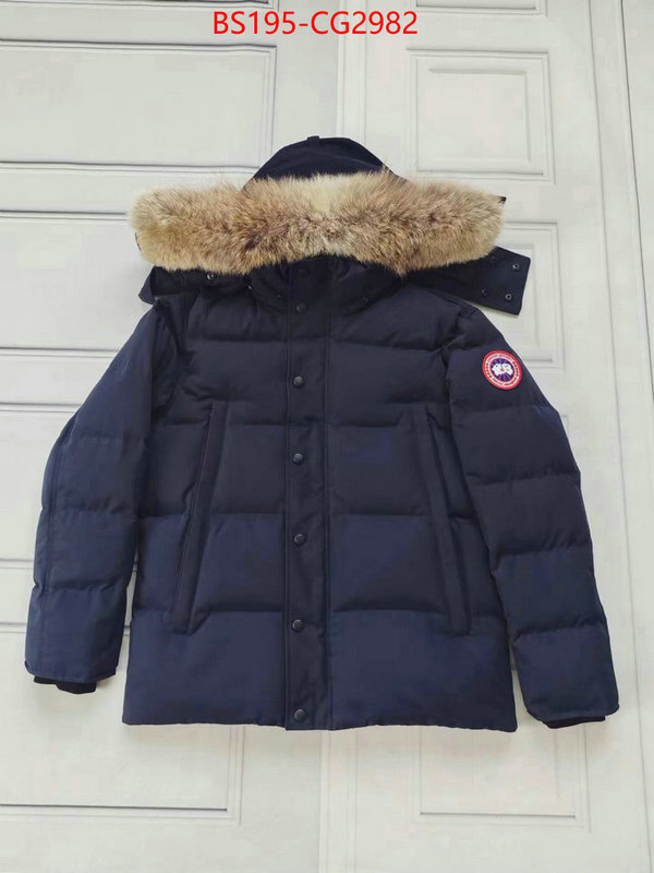 Down jacket Men-Canada Goose perfect replica ID: CG2982 $: 195USD