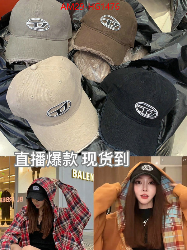 Cap(Hat)-Diesel top quality designer replica ID: HG1476 $: 29USD