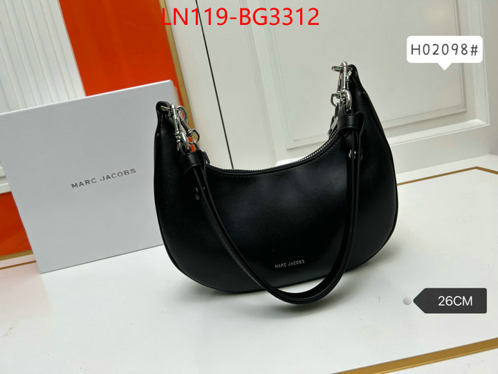 Marc Jacobs Bags(4A)-Diagonal- is it illegal to buy ID: BG3312 $: 119USD