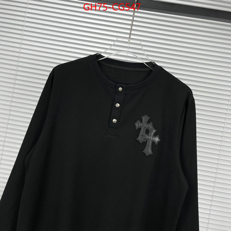 Clothing-Chrome Hearts how quality ID: CG547 $: 75USD