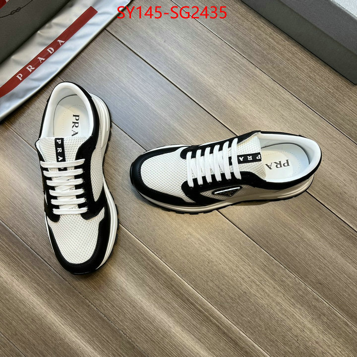 Men shoes-Prada highest quality replica ID: SG2435 $: 145USD