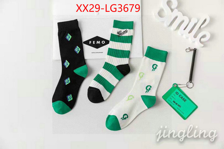 Sock-Gucci wholesale replica shop ID: LG3679 $: 29USD