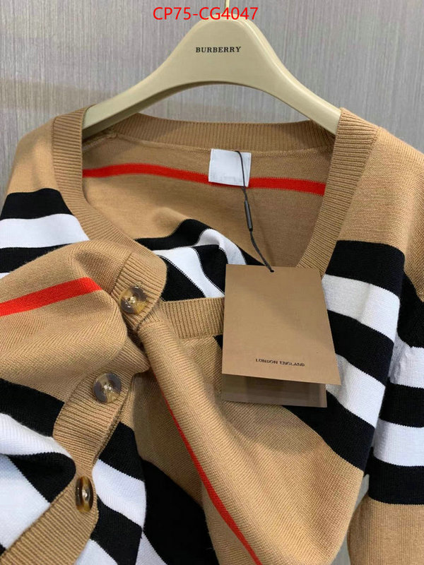 Clothing-Burberry buy luxury 2023 ID: CG4047 $: 75USD