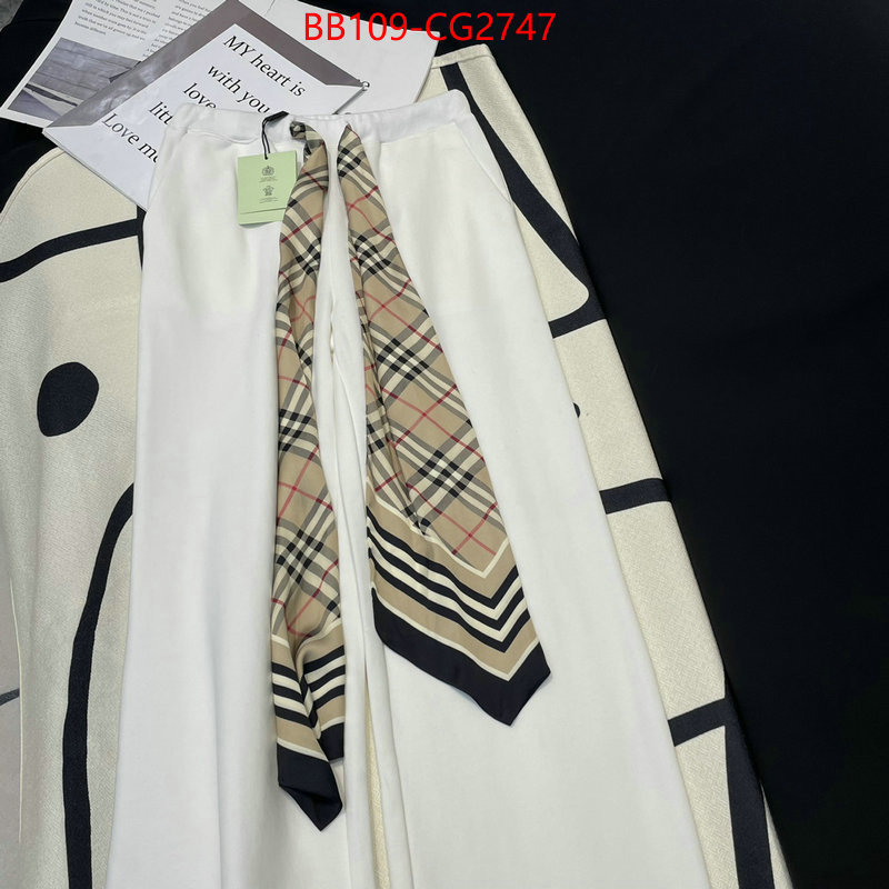 Clothing-Burberry where can i find ID: CG2747 $: 109USD