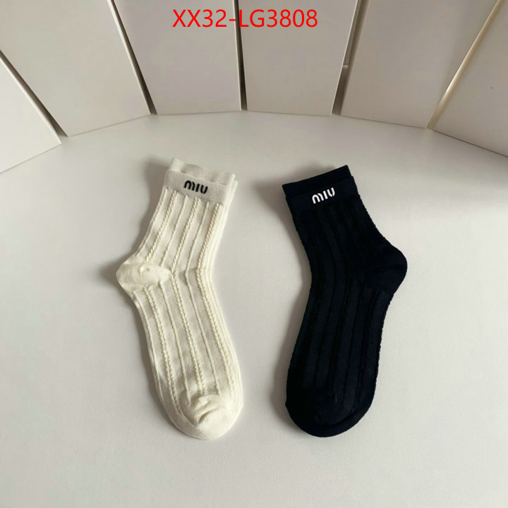 Sock-Miu Miu 7 star collection ID: LG3808 $: 32USD
