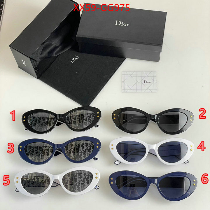 Glasses-Dior exclusive cheap ID: GG975 $: 59USD