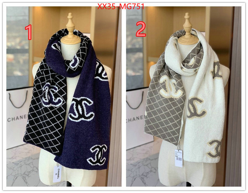 Scarf-Chanel shop designer ID: MG751 $: 35USD