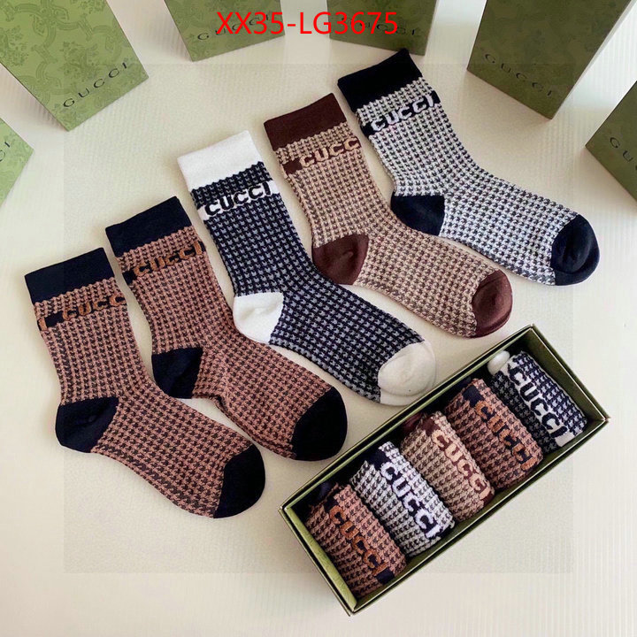 Sock-Gucci supplier in china ID: LG3675 $: 35USD