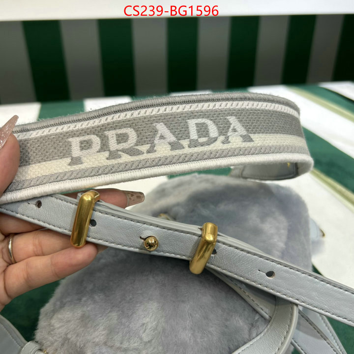 Prada Bags (TOP)-Diagonal- where could you find a great quality designer ID: BG1596 $: 239USD