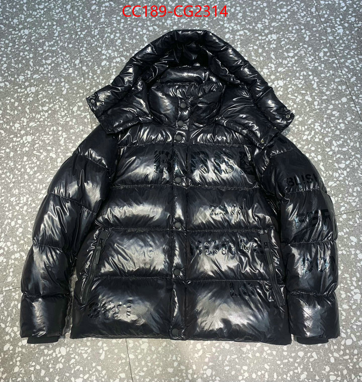 Down jacket Women-Burberry same as original ID: CG2314 $: 189USD