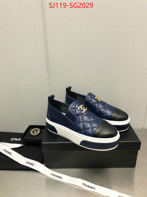 Women Shoes-Chanel the highest quality fake ID: SG2029 $: 119USD