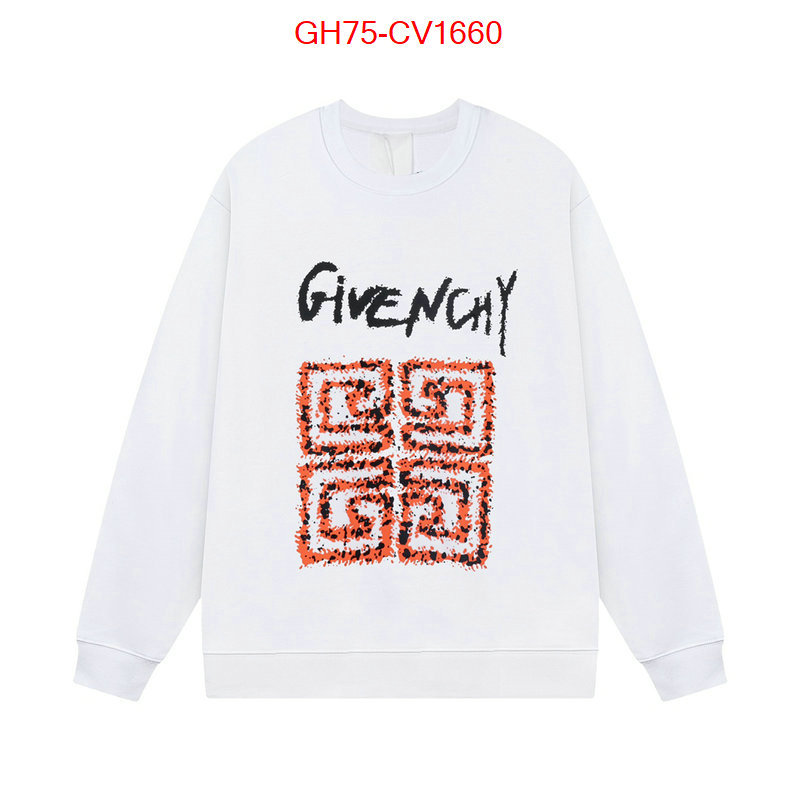 Clothing-Givenchy sell high quality ID: CV1660 $: 75USD