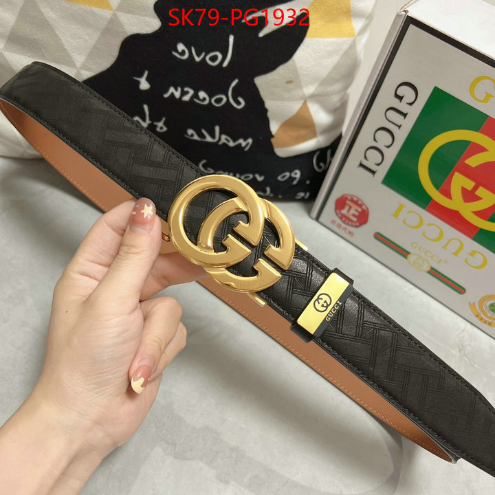 Belts-Gucci best knockoff ID: PG1932 $: 79USD