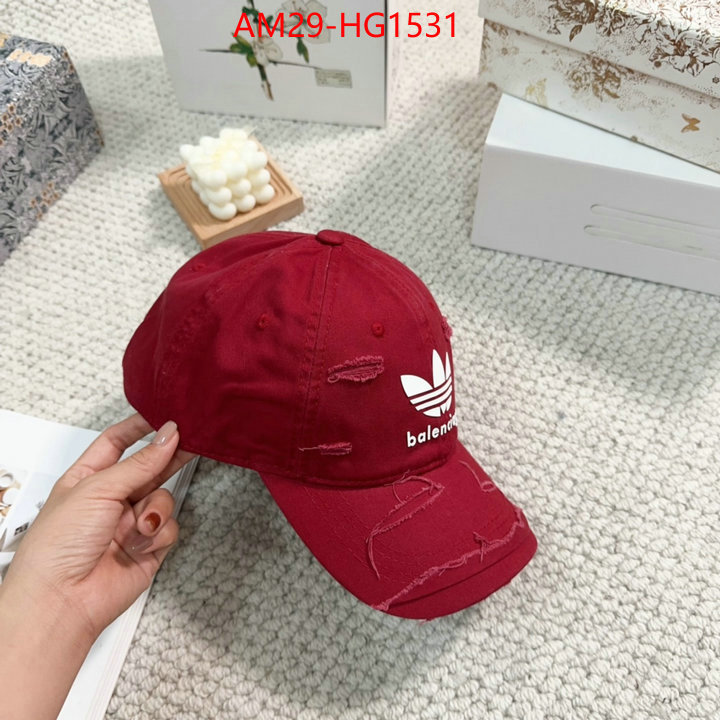 Cap(Hat)-Balenciaga cheap replica designer ID: HG1531 $: 29USD