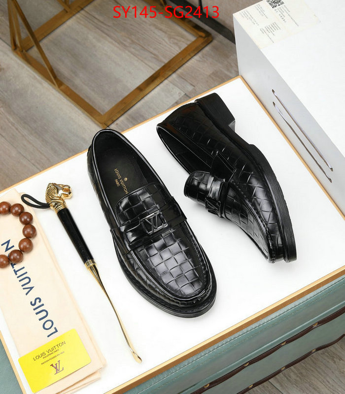 Men Shoes-LV top quality fake ID: SG2413 $: 145USD