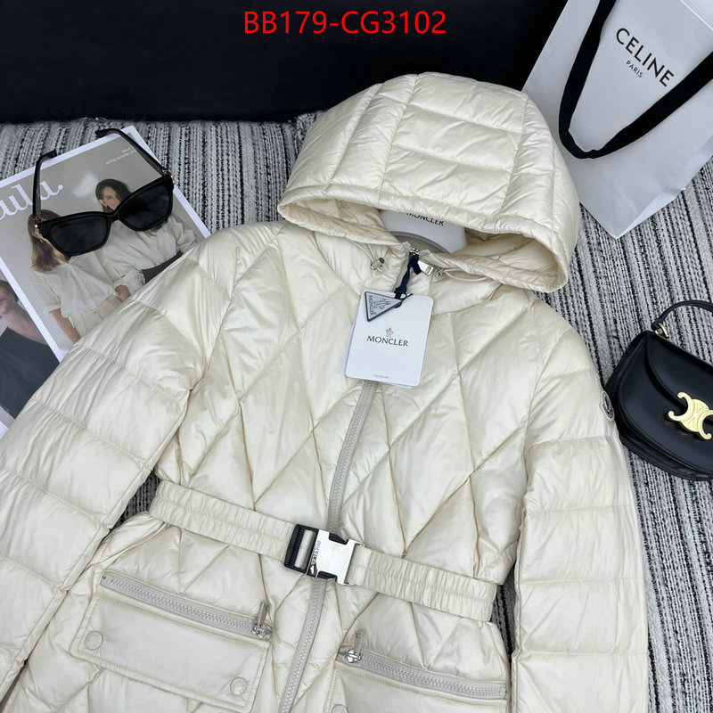 Down jacket Men-Moncler buy aaaaa cheap ID: CG3102 $: 179USD