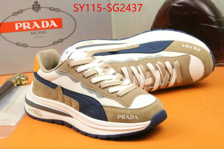 Men shoes-Prada best quality fake ID: SG2437 $: 115USD