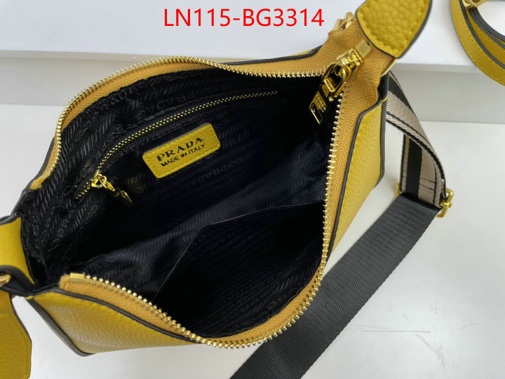 Prada Bags (4A)-Diagonal- new ID: BG3314 $: 115USD