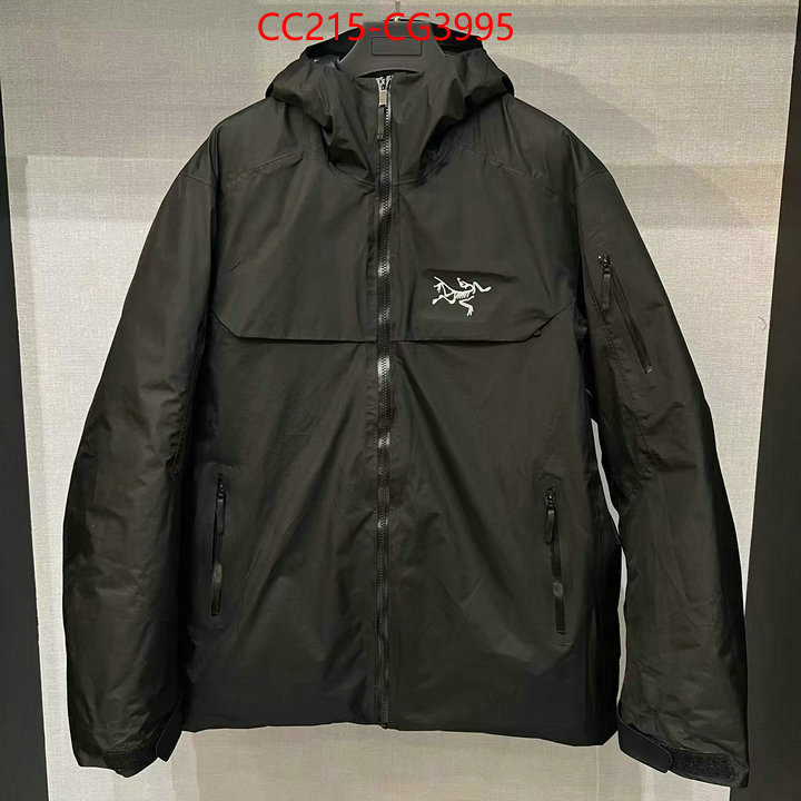 Down jacket Men-Arcteryx designer replica ID: CG3995 $: 215USD