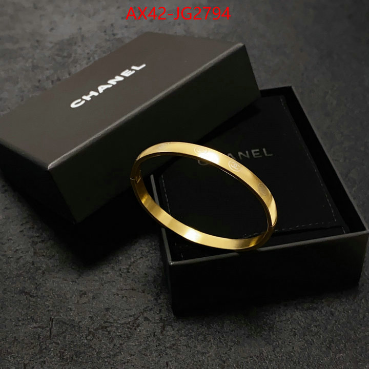 Jewelry-Chanel 2023 luxury replicas ID: JG2794 $: 42USD