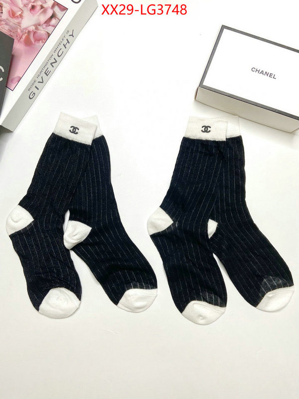 Sock-Chanel replica us ID: LG3748 $: 29USD