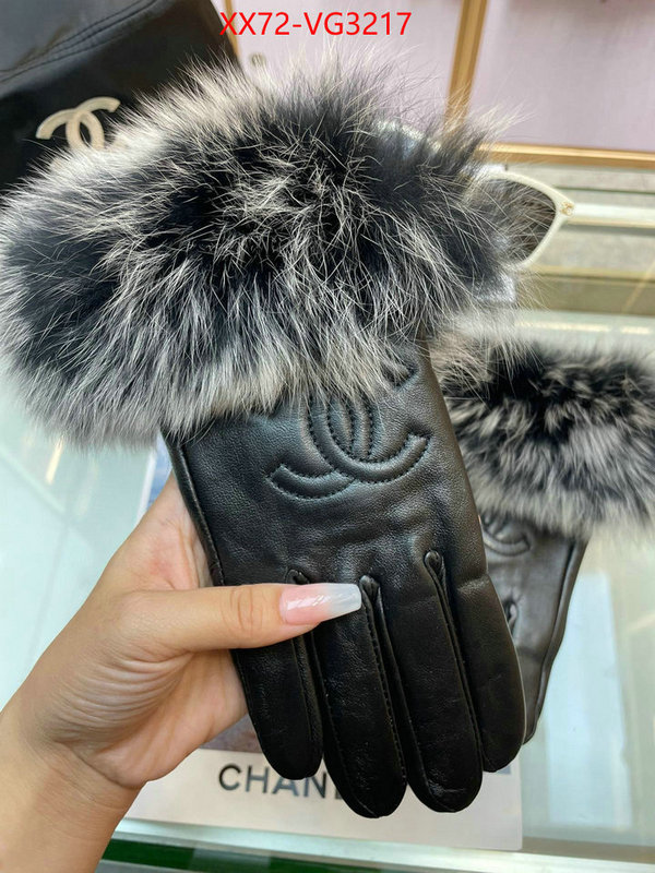 Gloves-Chanel from china ID: VG3217 $: 72USD